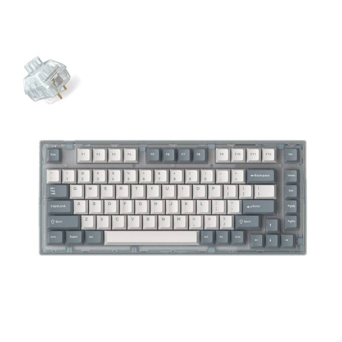 Bàn phím FL-Esports Q75 | 3 Mode | Blue Haze & Azure Green