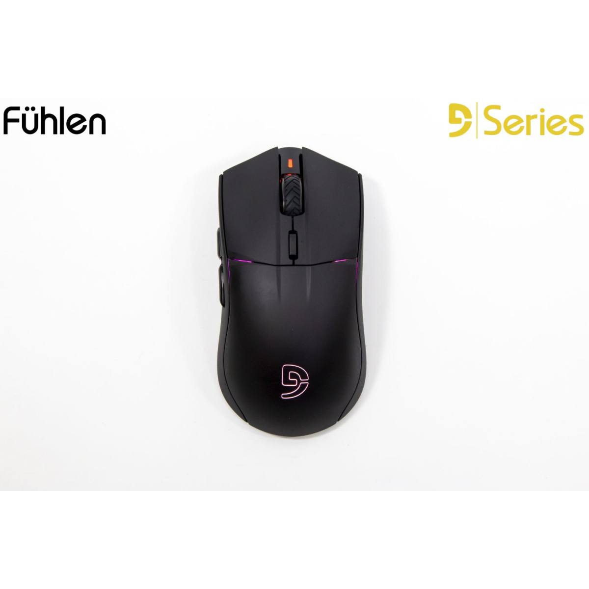 Chuột Fuhlen D60s - Black Wireless | 3 Mode - RGB