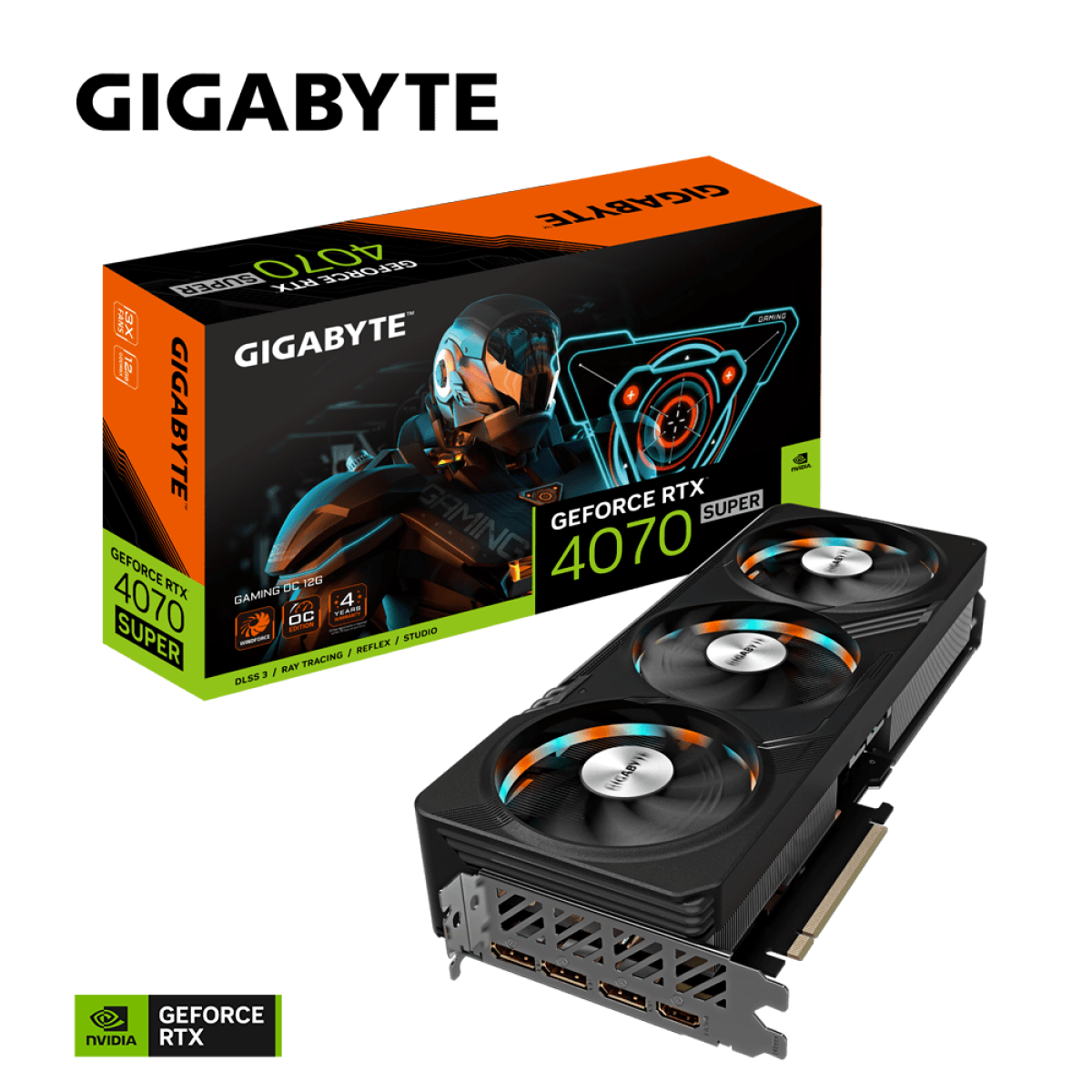 VGA Gigabyte GeForce RTX 4070 SUPER GAMING OC 12G