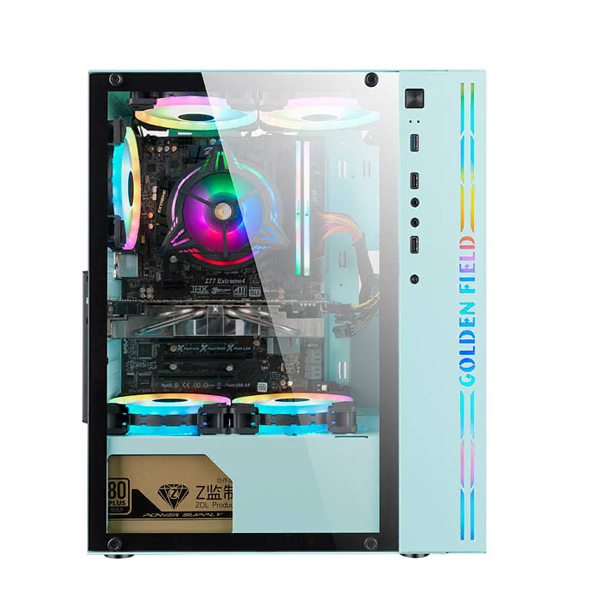 Case Golden Field RGB1-FORESEE - Blue