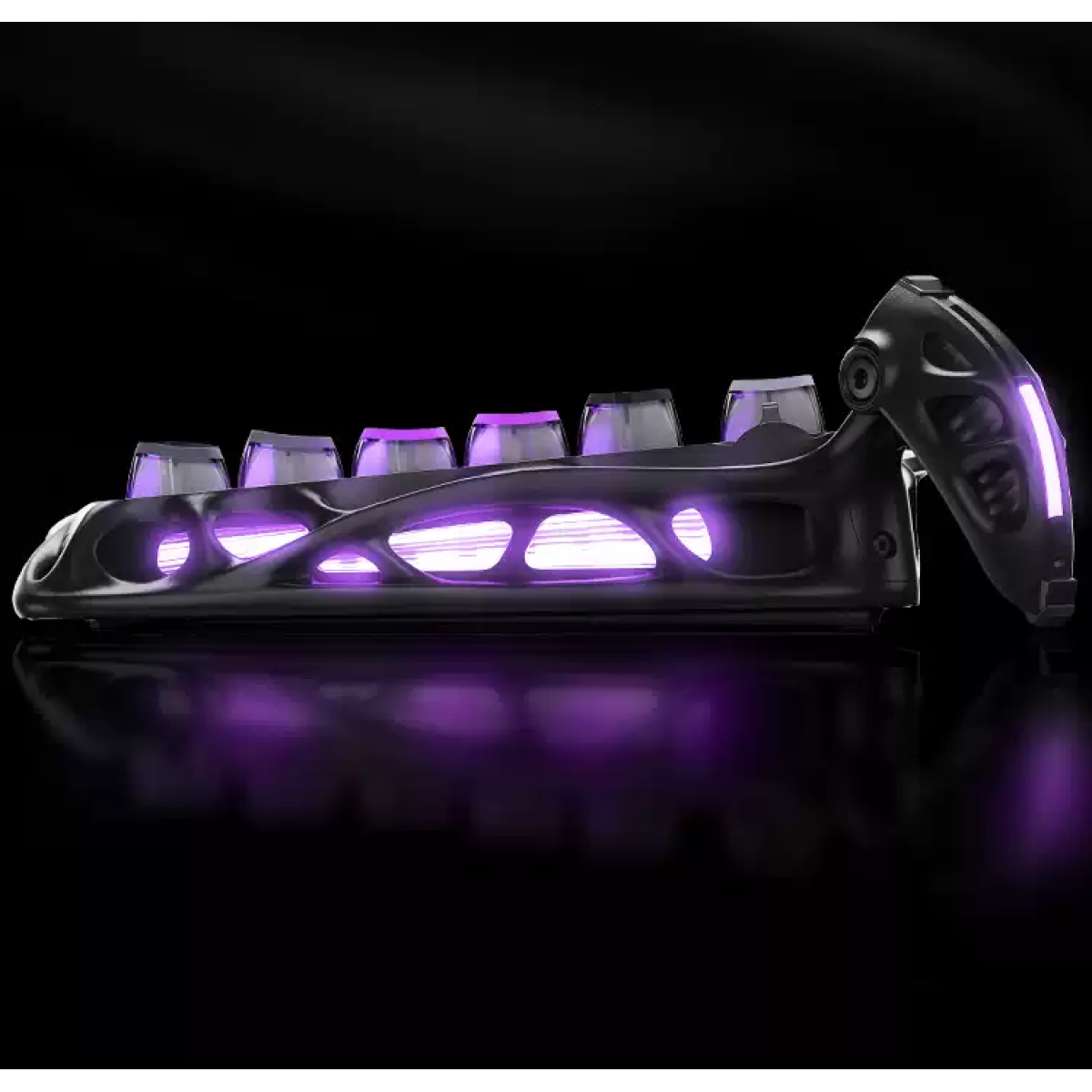 Bàn phím Gravastar Mercury K1 Pro Special Edition | Cyberpunk Galaxy Black