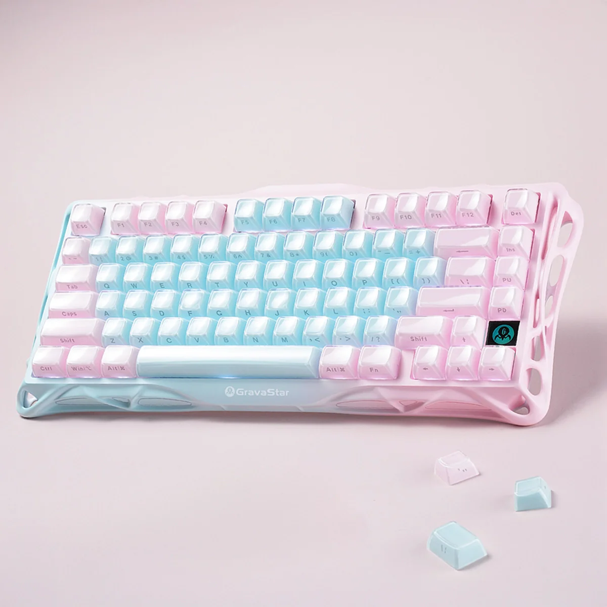 Bàn Phím Gravastar Mercury K1 Lite Special Edition - Aurora Mist