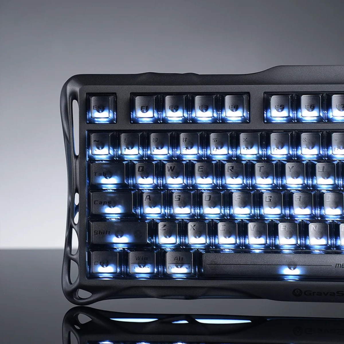 Bàn phím Gravastar Mercury K1 - Steel Black (Hàng chính hãng)