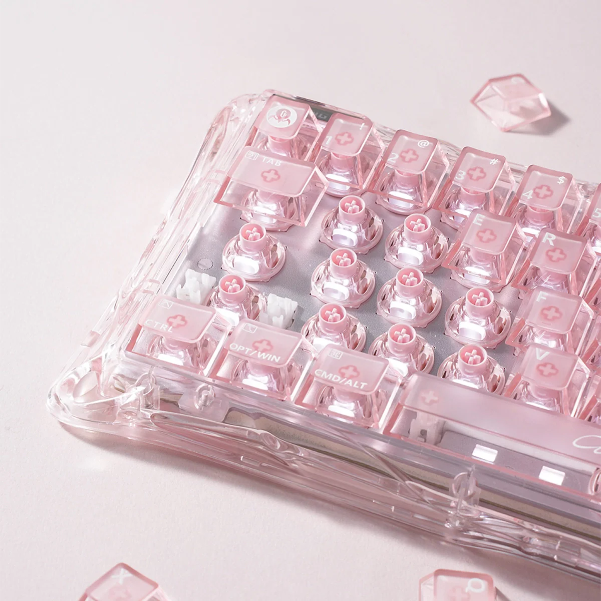 Bàn Phím Gravastar V60 - Crystal Rose