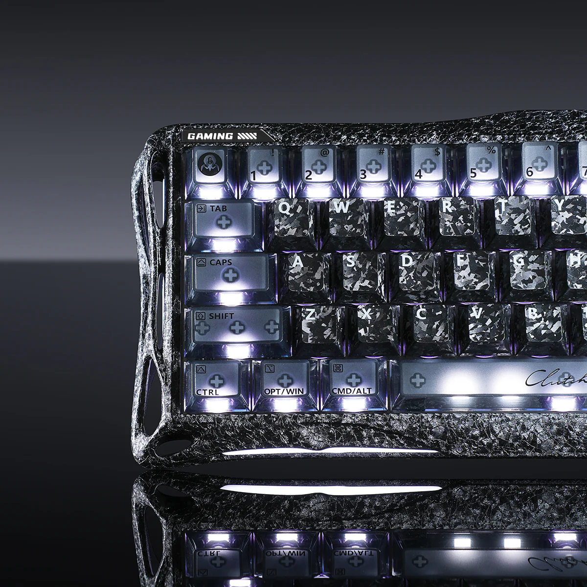 Bàn Phím Gravastar V60 Pro HE - Cyber Frost Black