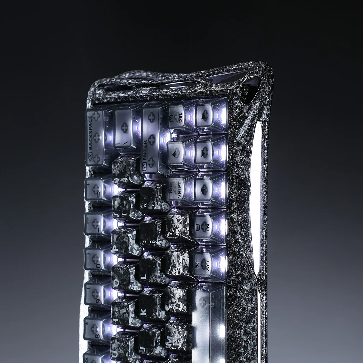 Bàn Phím Gravastar V60 Pro HE - Cyber Frost Black