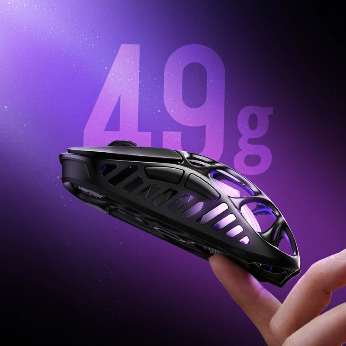 Chuột Gaming Gravastar Mercury X Wireless Galaxy Black