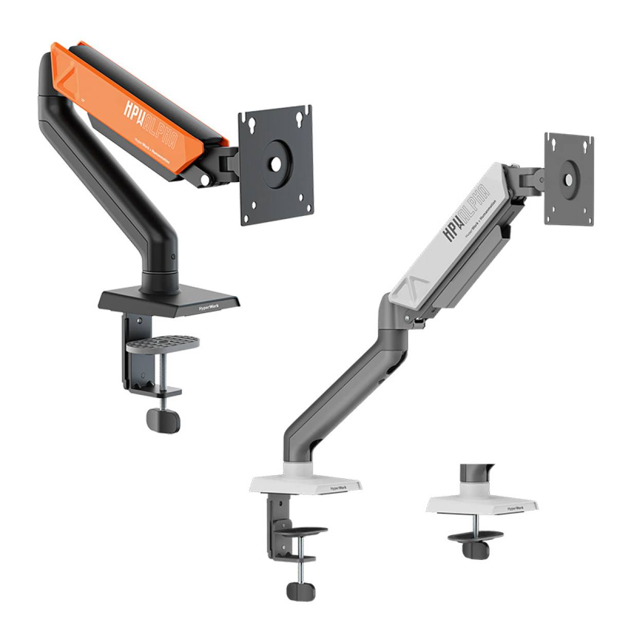 Giá đỡ màn hình HyperWork Alpha HPW-GMA1 | Hợp kim nhôm - Đa chiều