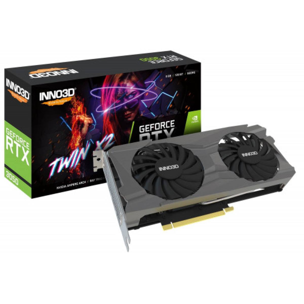 VGA INNO3D Geforce RTX 3050 TWIN X2