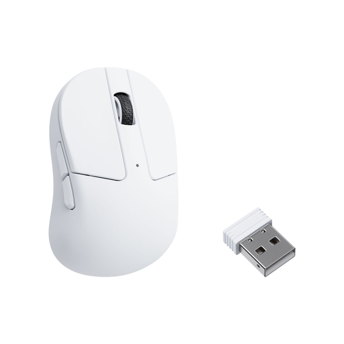 Chuột Keychron M4 Wireless Silent - Black/White