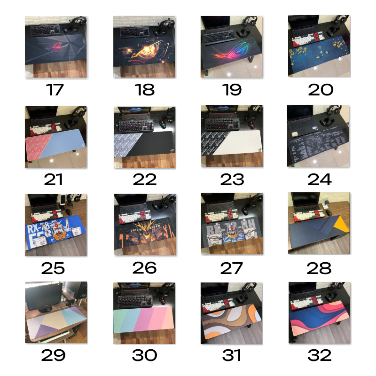 Pad Gearshop - Deskmat | 80 x 30 x 0.3 cm