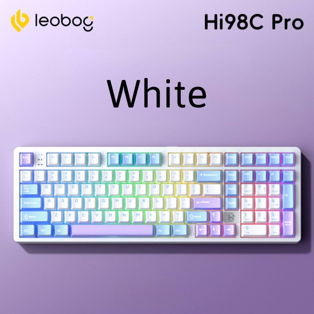 Bàn Phím Leobog Hi98C Pro -3 Mode Hotswap Pin 8000