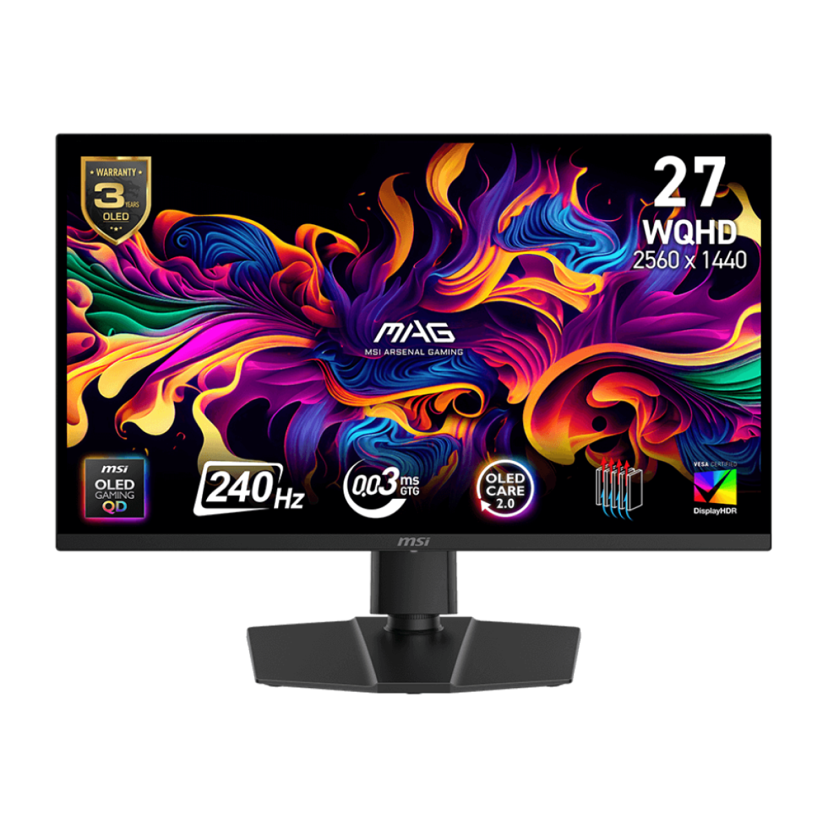 Màn hình MSI MAG 273QP QD-OLED X24 27" 240Hz