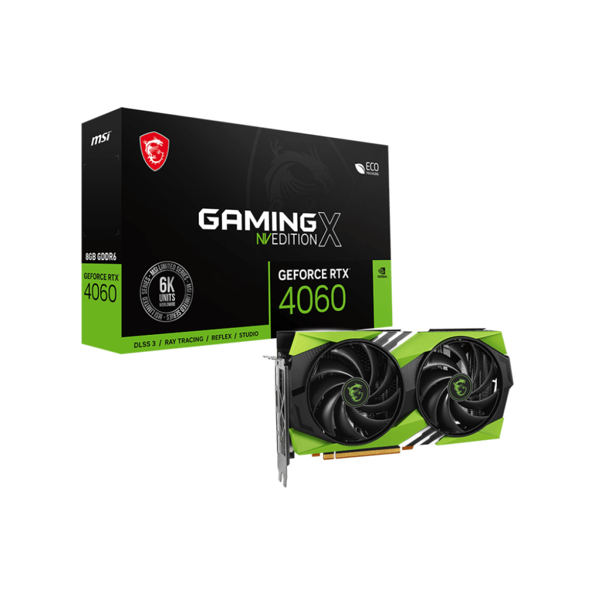 VGA MSI RTX 4060 GAMING X NV EDITION 8G
