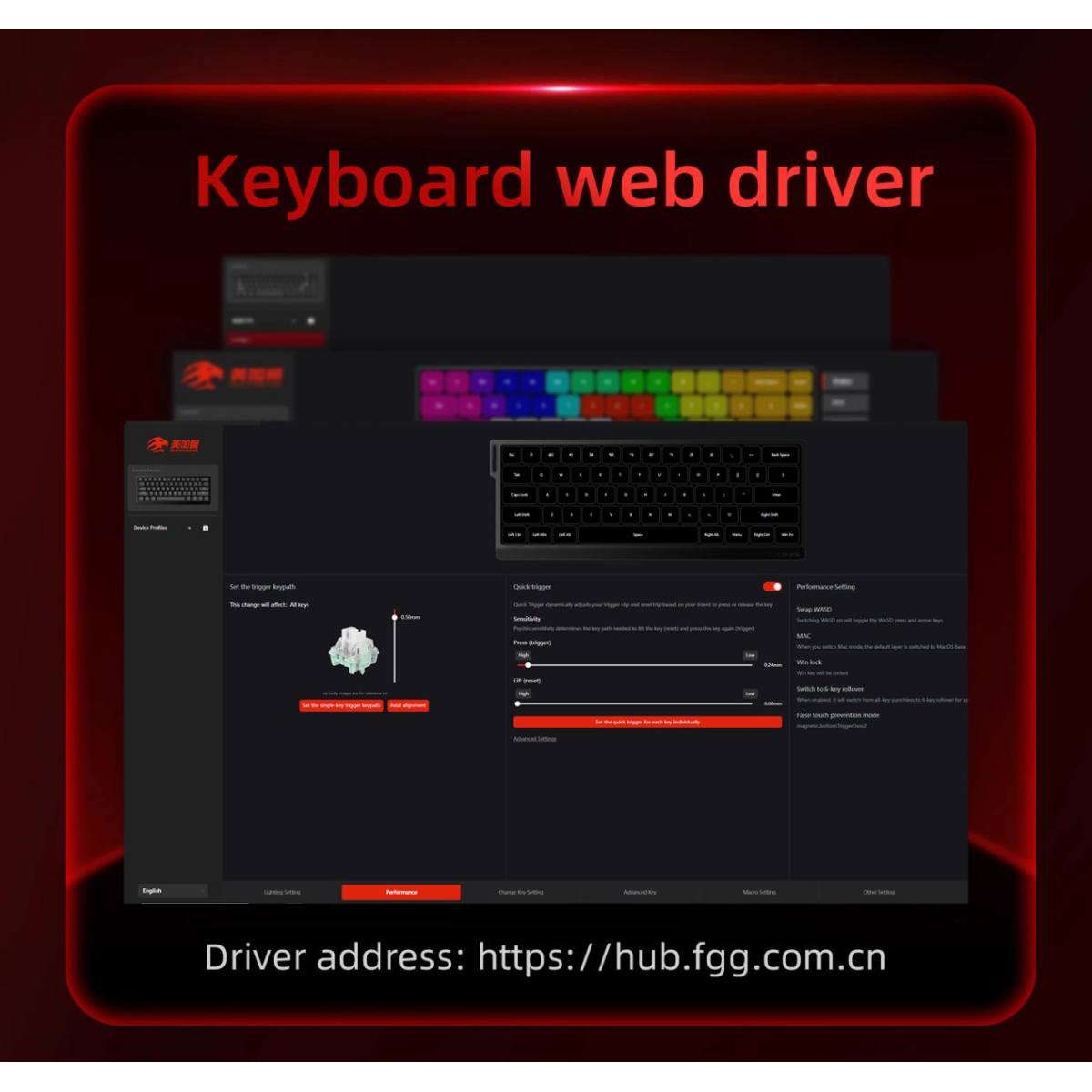 Bàn Phím MadLion Mad 68 R RGB Magnetic (Hàng chính hãng)