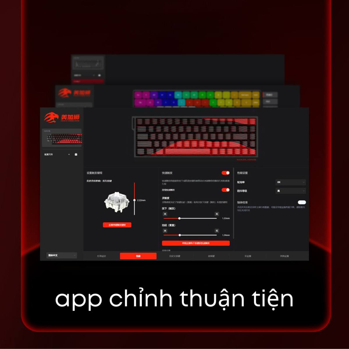 Bàn Phím MadLion Mad 68 HE RGB Magnetic (Hàng chính hãng)