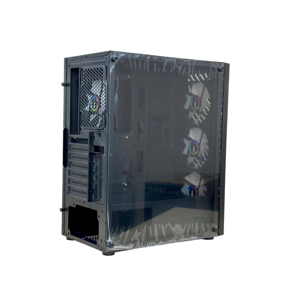 Case Magic Luxury Full Tower Black EATX | Kèm sẵn 4 Fan