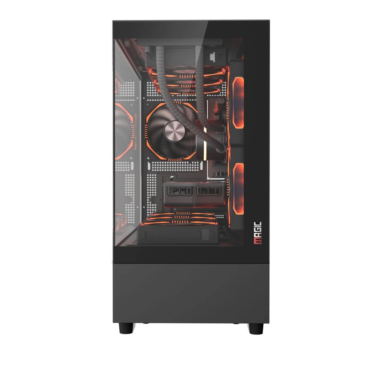 Case Magic Mix Tower Pro Black MATX