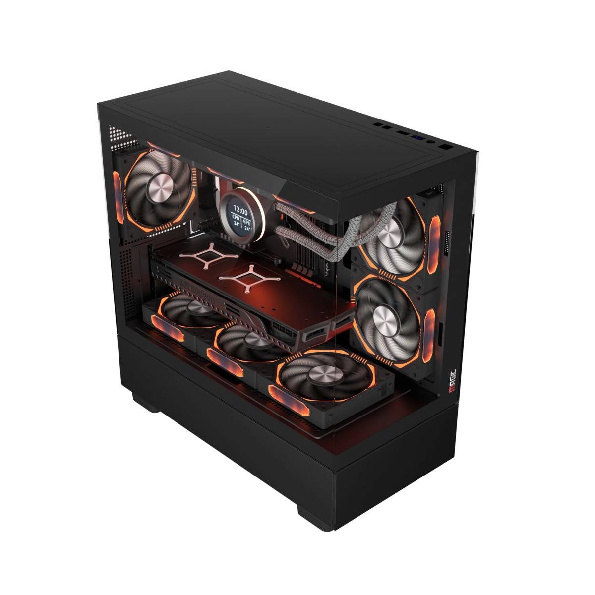 Case Magic Mix Tower Pro Black MATX