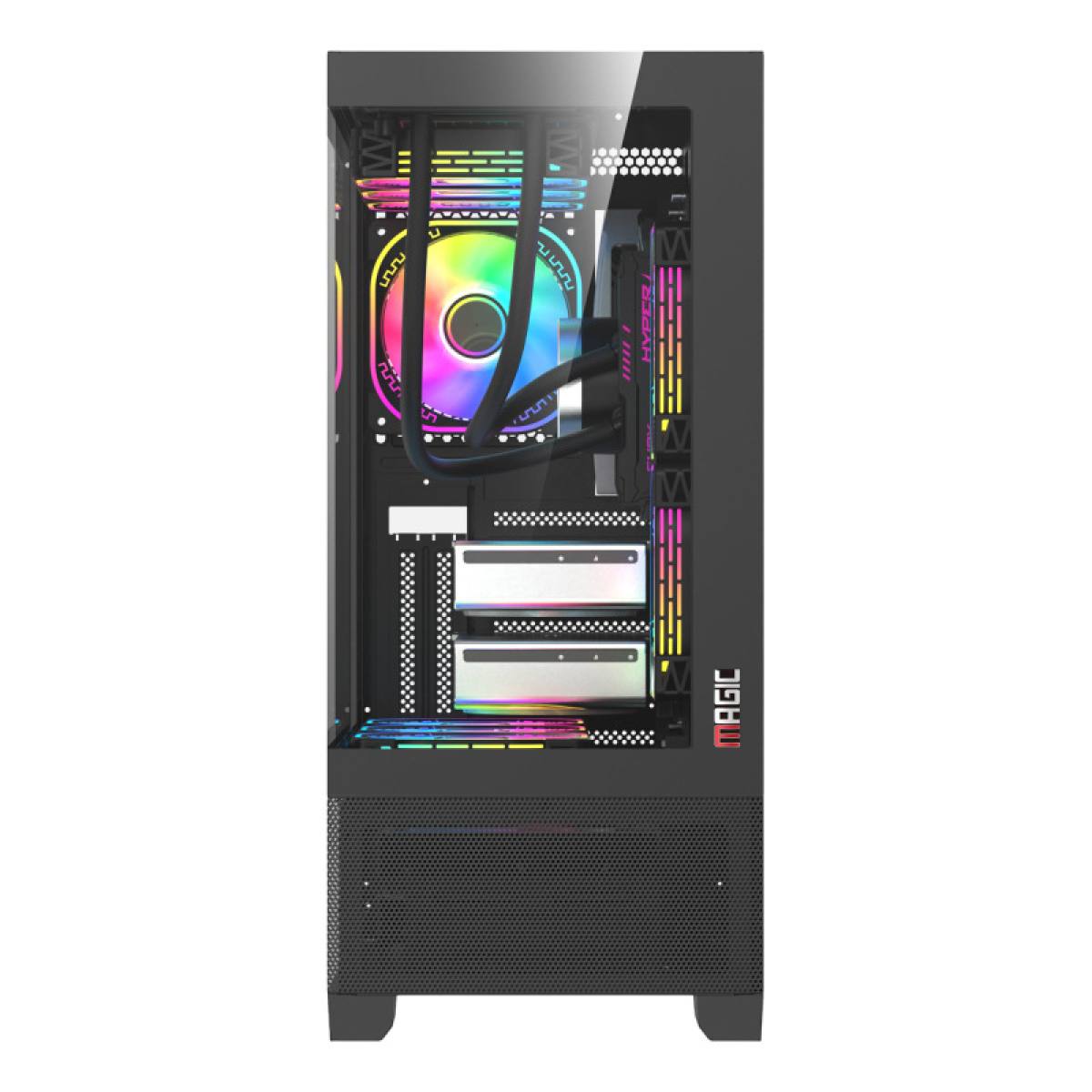 Case Magic Mix-Full Tower Black EATX
