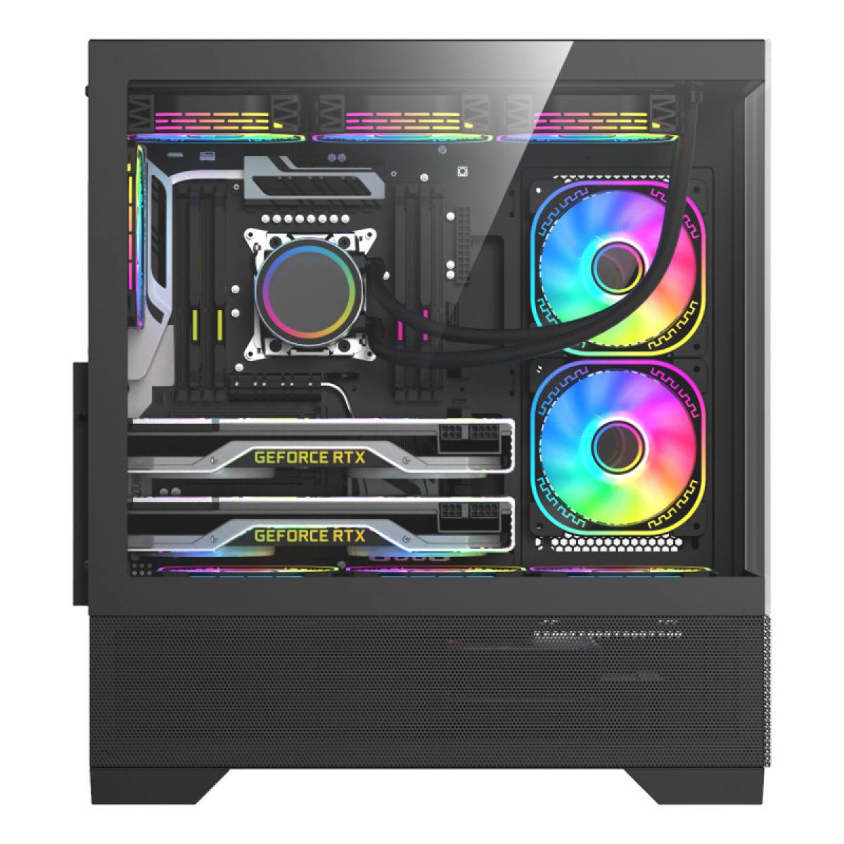 Case Magic Mix-Full Tower Black EATX