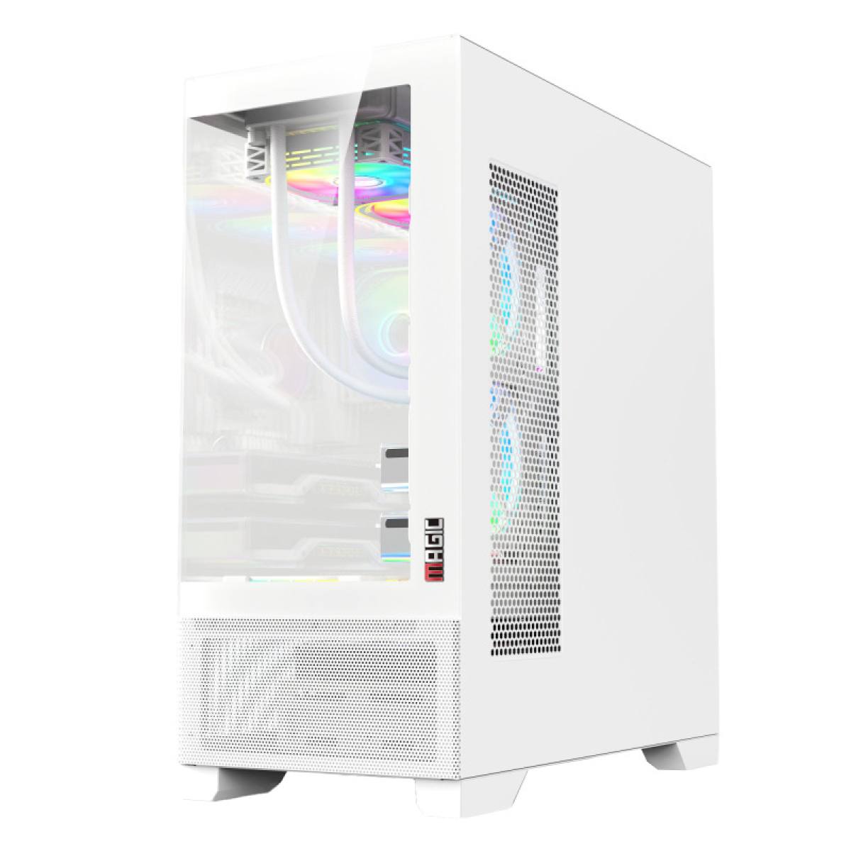 Case Magic Mix-Full Tower White EATX