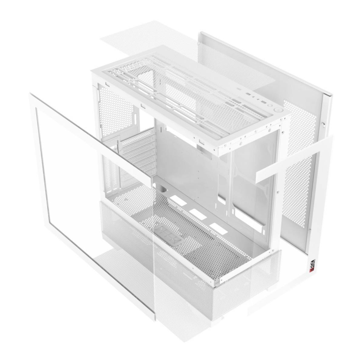 Case Magic Mix-Full Tower White EATX