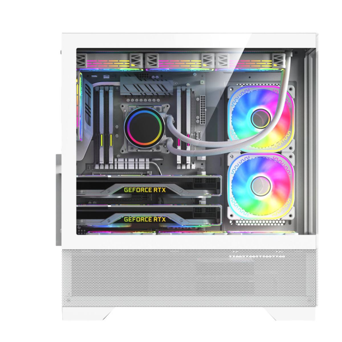 Case Magic Mix-Full Tower White EATX