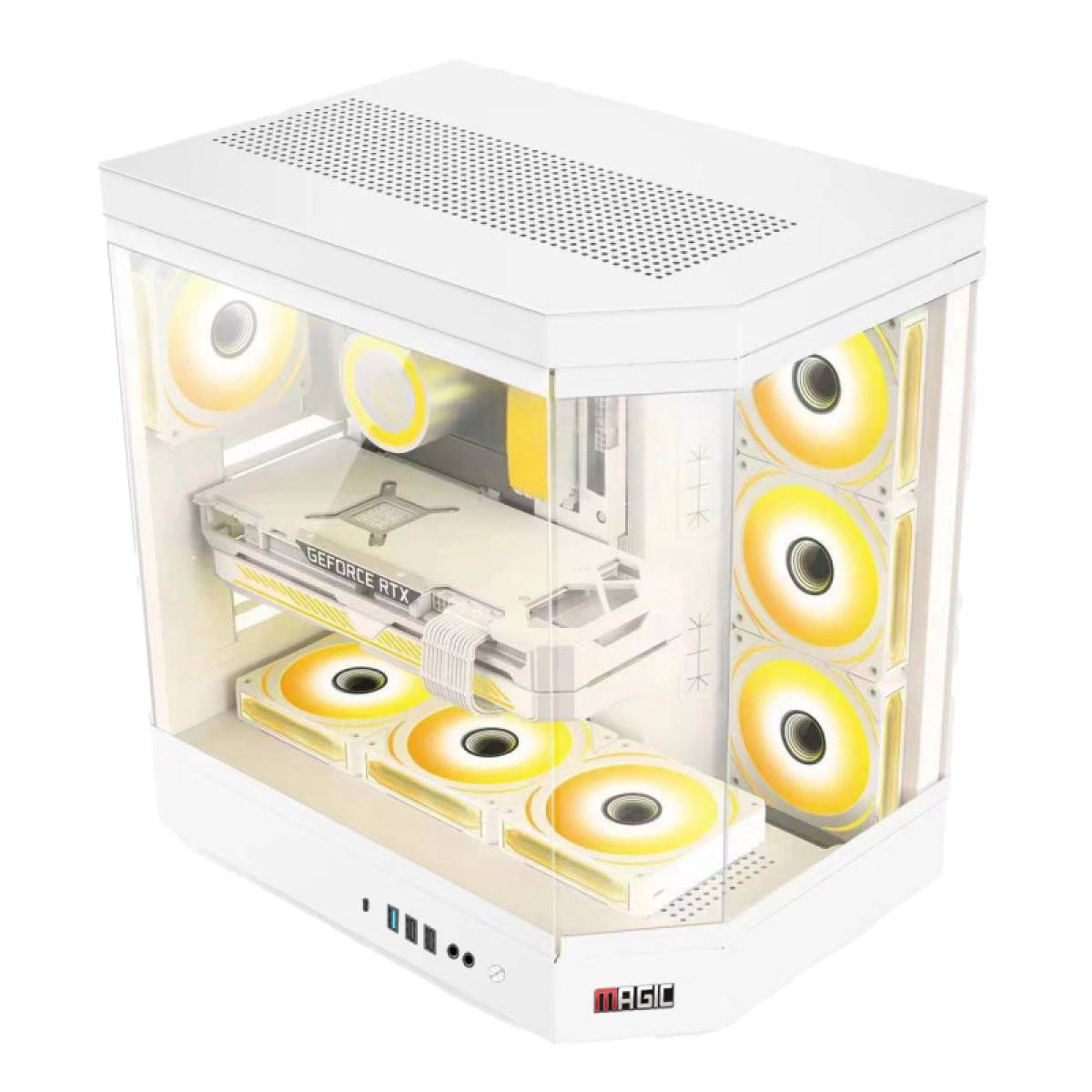 Case Magic Vila Ultra Pro White ATX