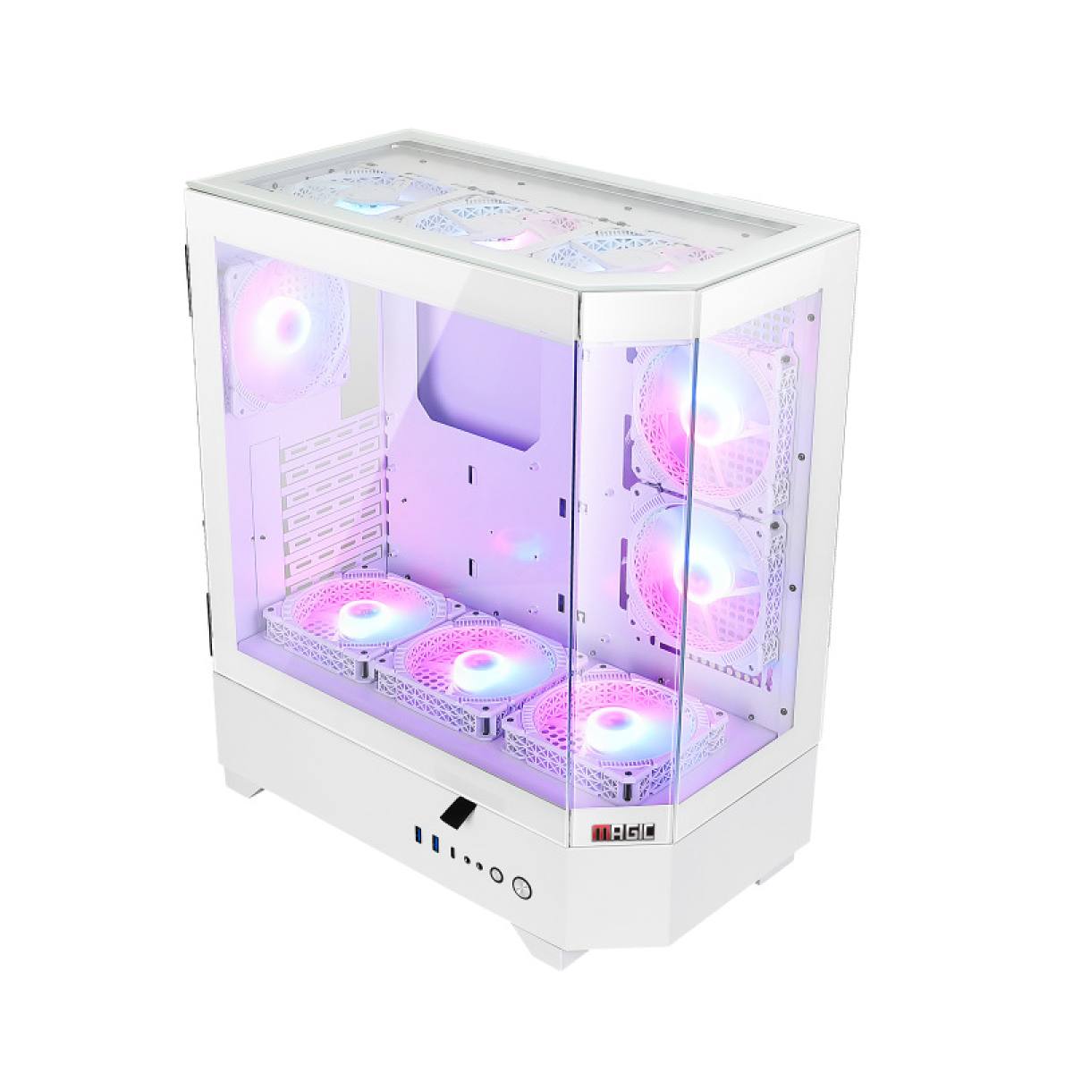 Case Magic Vila Ultra White ATX