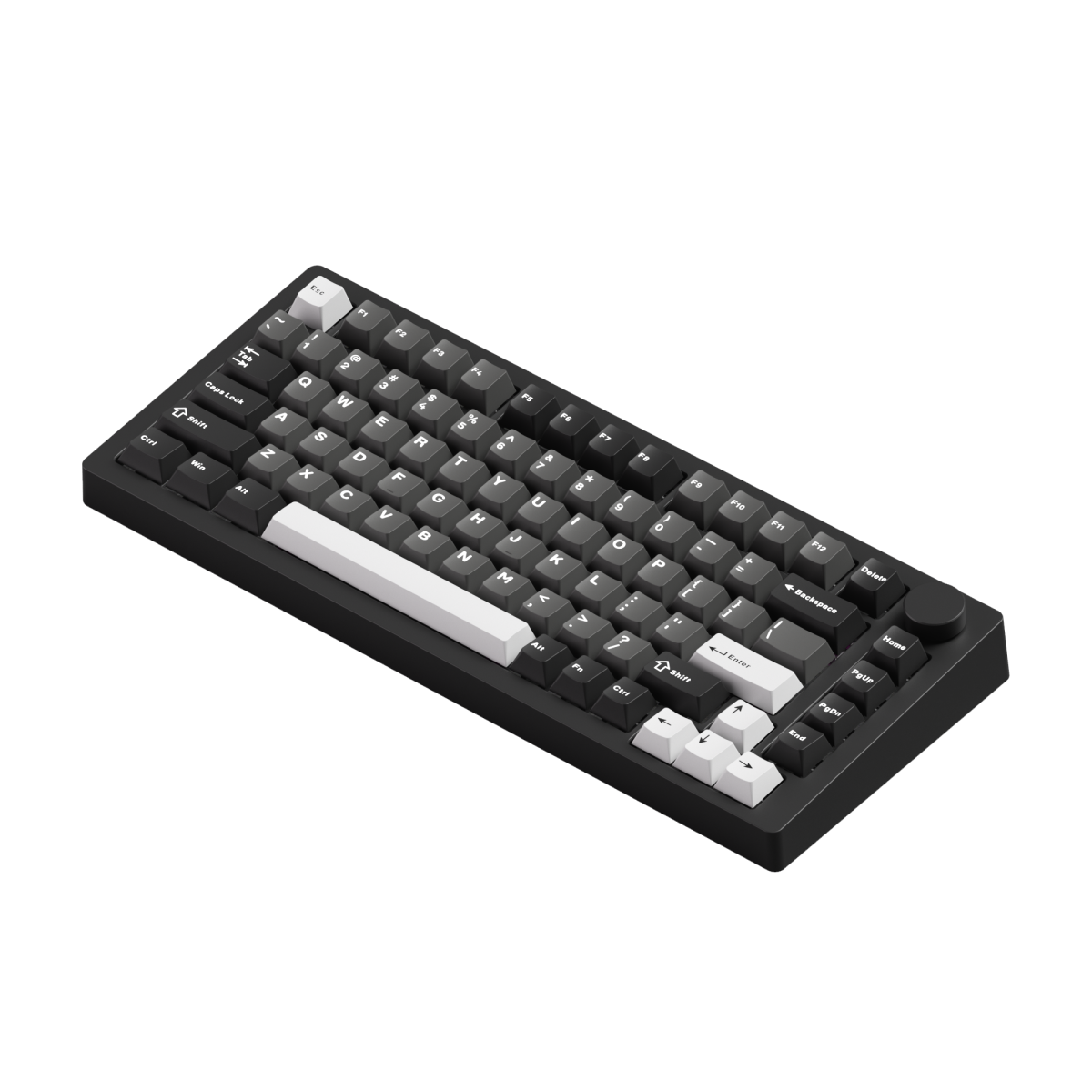 Bàn phím MonsGeek M1 V5 - Black&Silver Mirror Switch