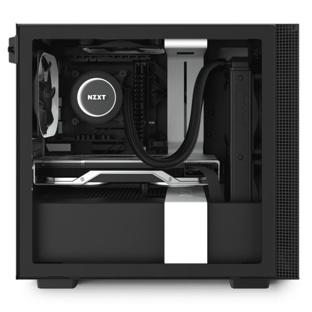Case NZXT H210 MATTE WHITE