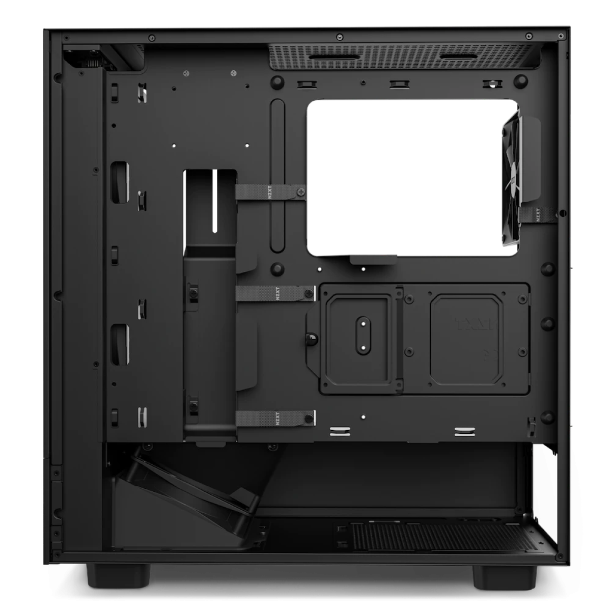 Case NZXT H5 Flow Black (Mid Tower/Màu Đen)