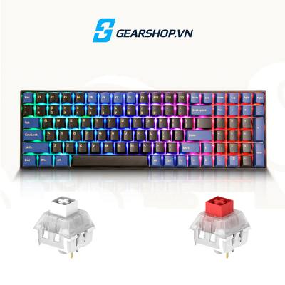 Bàn phím Newmen GM1000 Trăng Mây | Không Dây - RGB