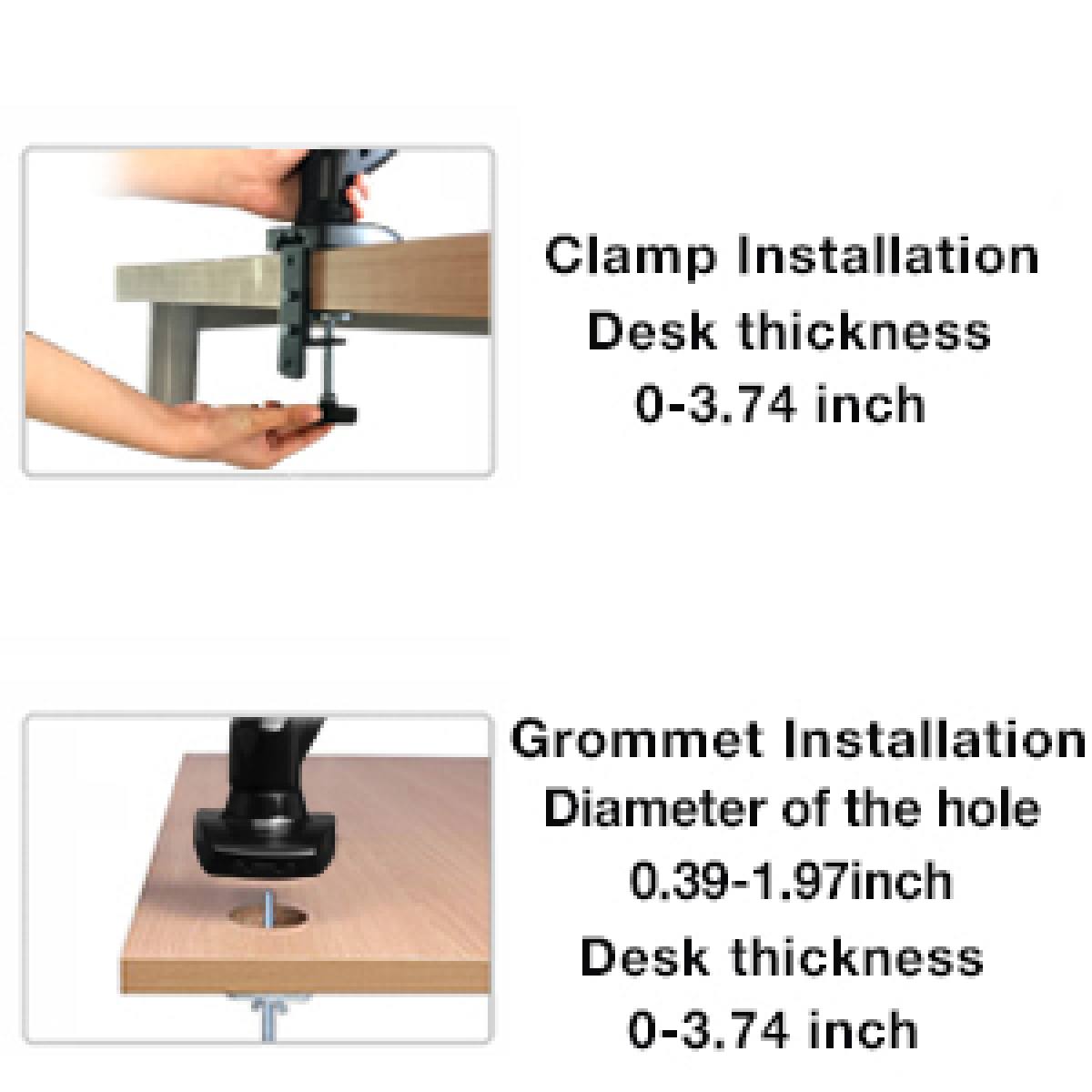 Giá đỡ màn hình North Bayou F80 (17-30 inch)