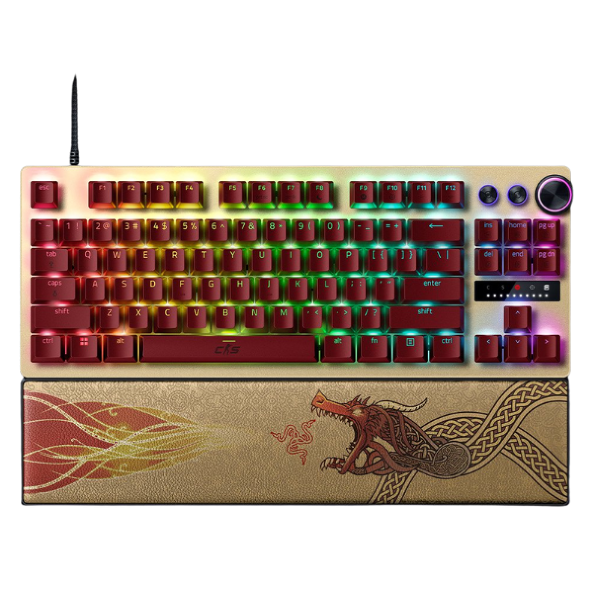 Bàn phím Razer Huntsman V3 Pro Tenkeyless - Counter-Strike 2 Edition