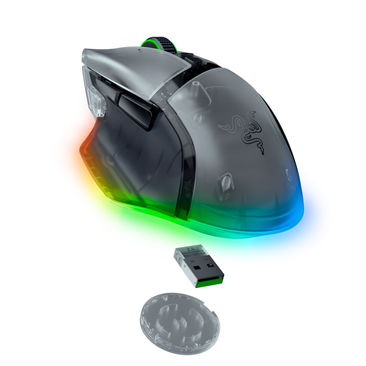 Chuột Razer Basilisk V3 Pro 35K - Phantom White