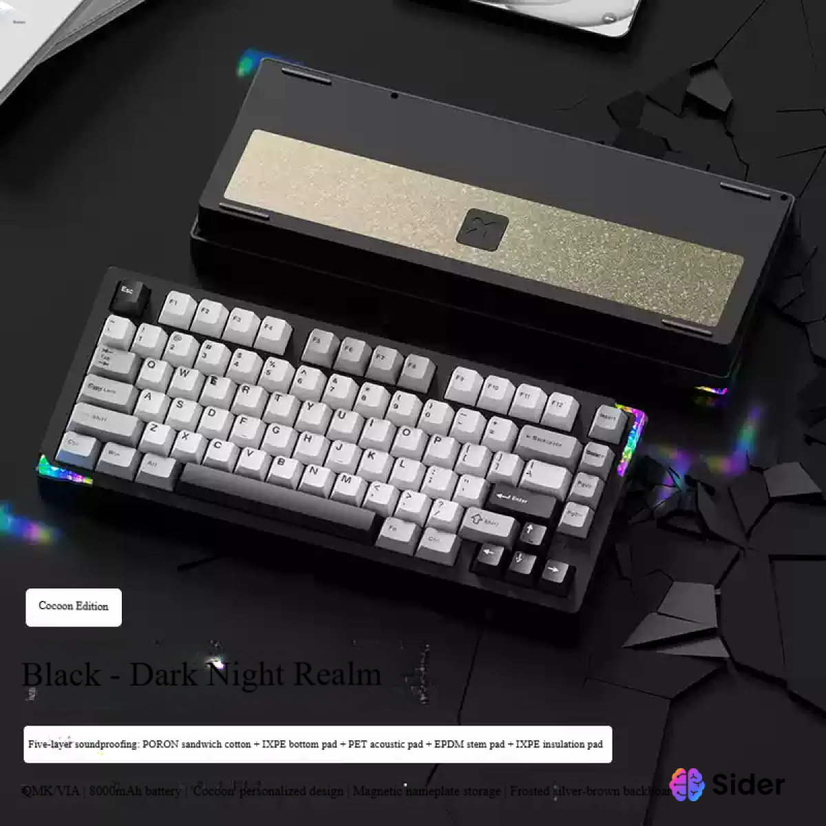 Bàn Phím WIEKAV Stars75 - Broken Cocoon Edition