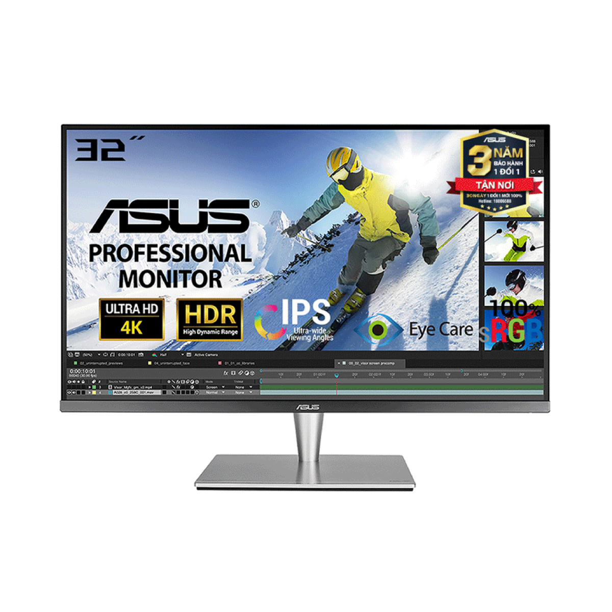 LCD ASUS ProArt PA32UC-K IPS 4K HDR Professional
