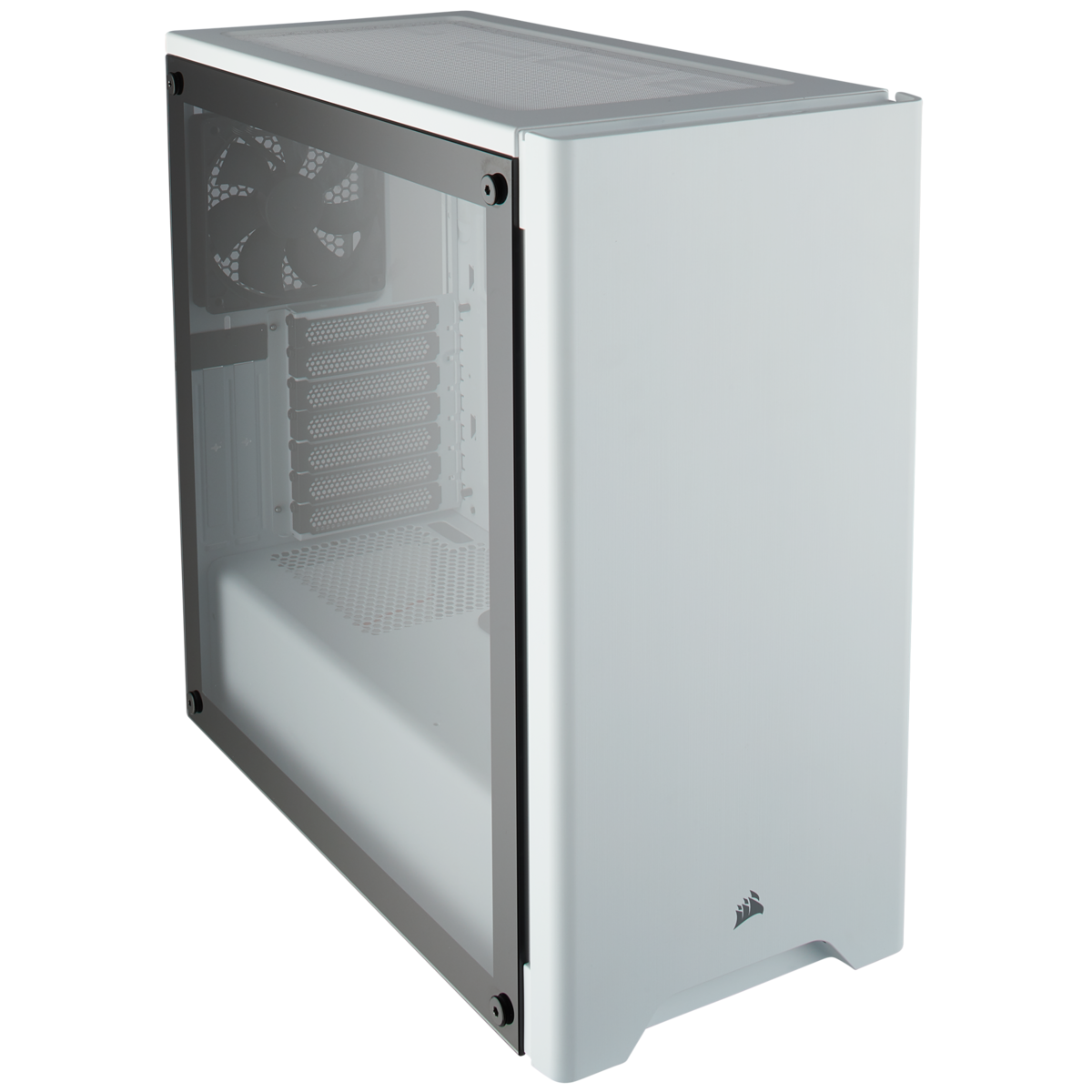 CORSAIR 275R TEMPERED GLASS WHITE