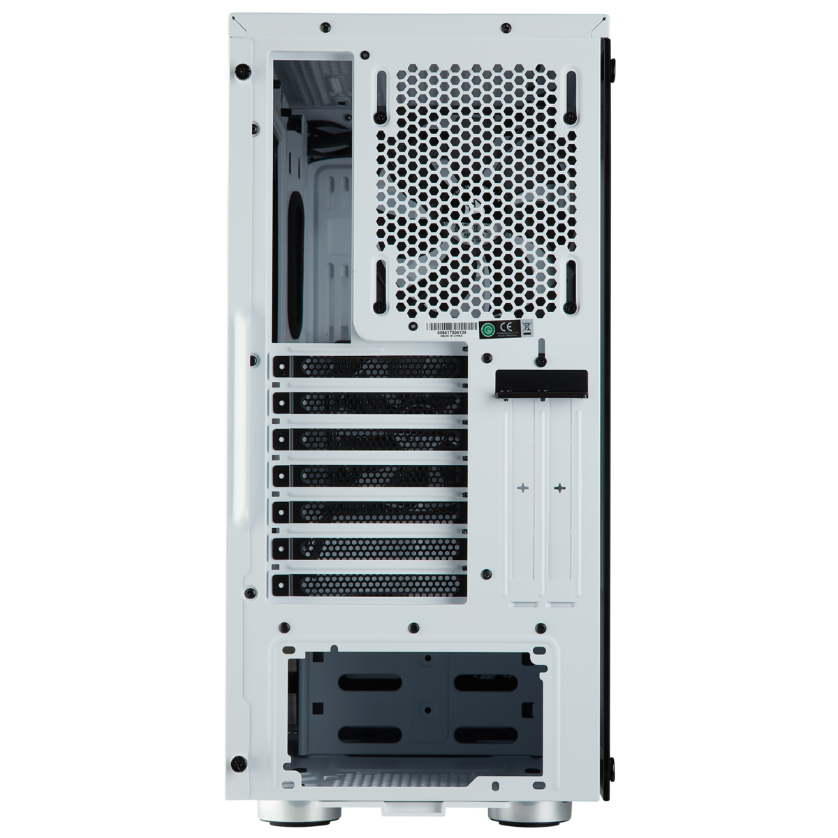 CORSAIR 275R TEMPERED GLASS WHITE