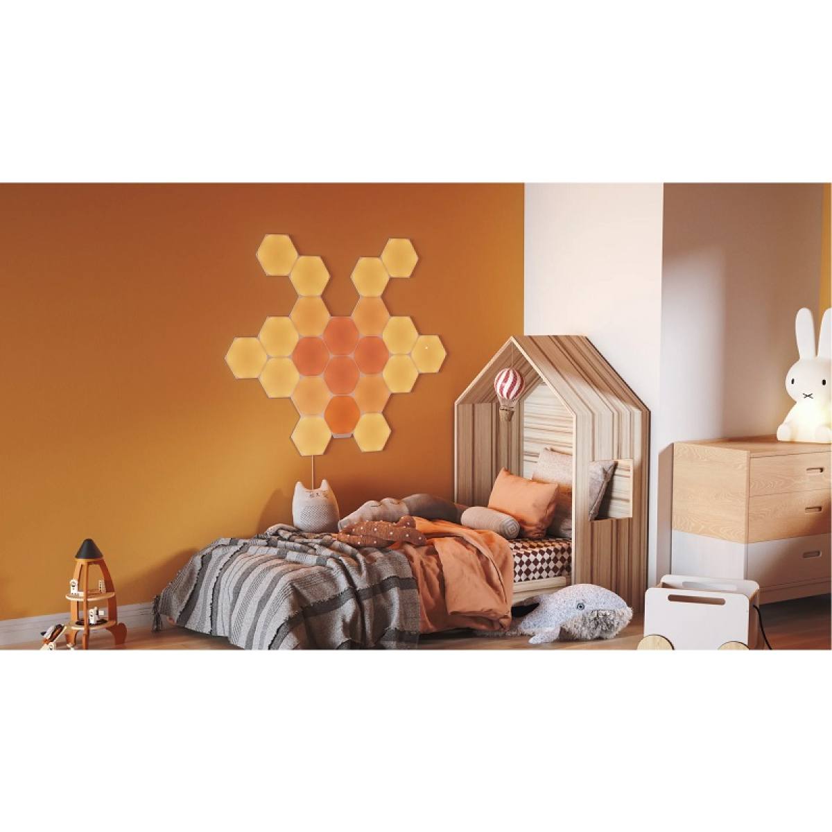 Nanoleaf Light Panels - Rhythm Edition (Đèn thông minh) Hexagon