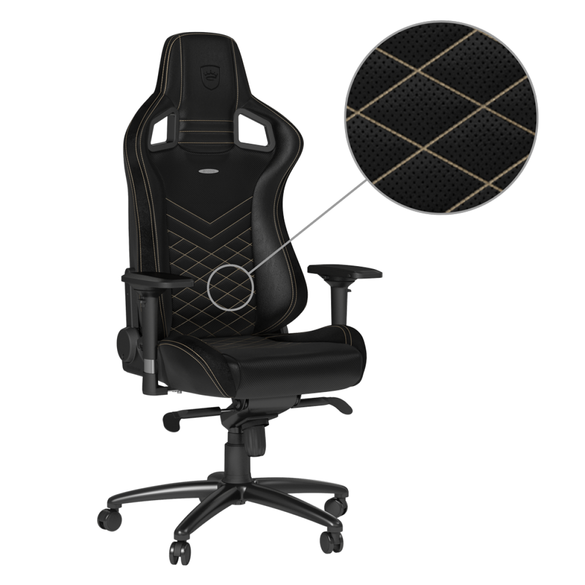 Ghế Noblechairs EPIC Series Black/Gold
