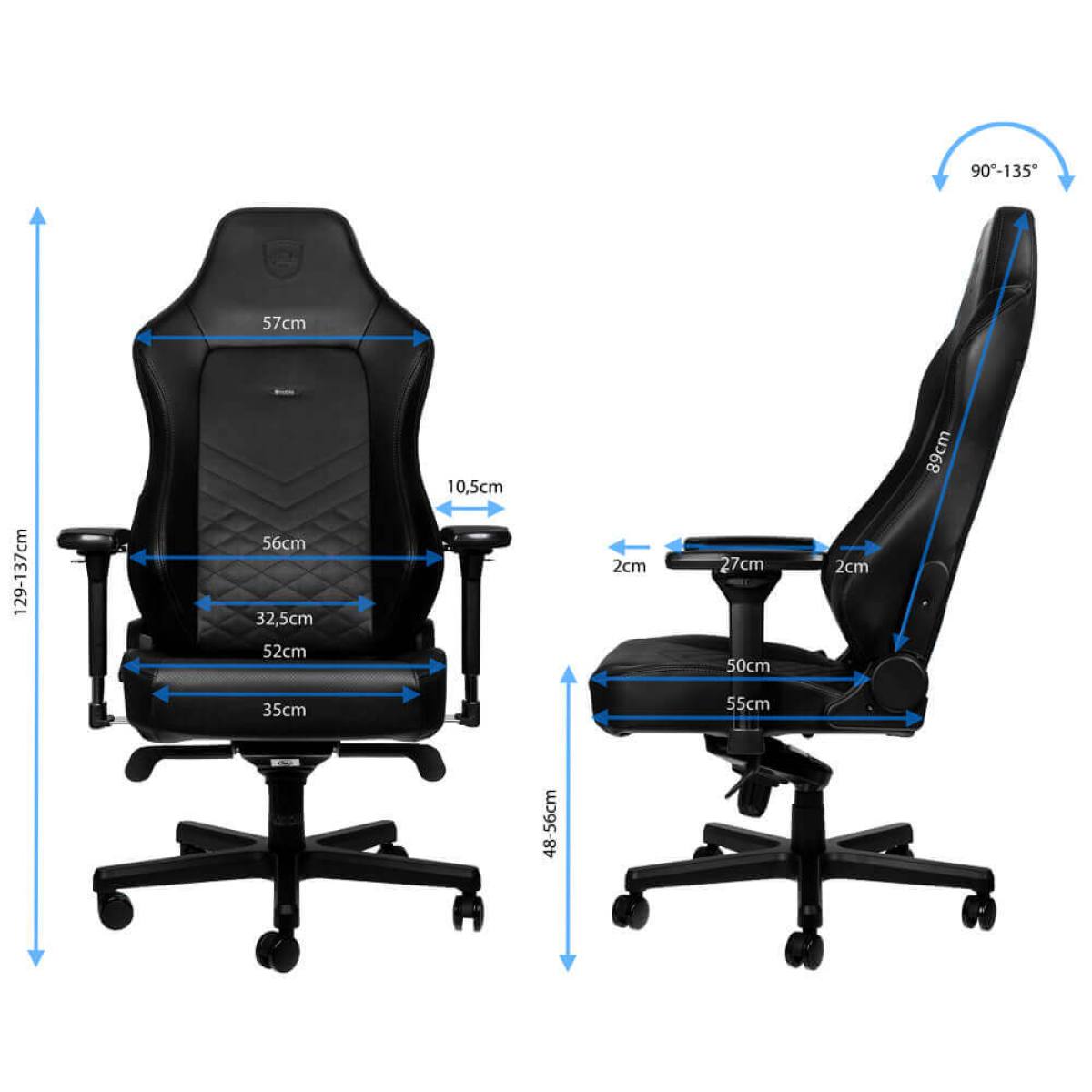 Ghế Noblechairs HERO SERIES - BLACK