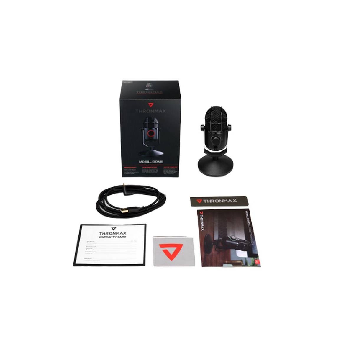 Micro Thronmax Mdrill Dome Plus Jet Black 96Khz